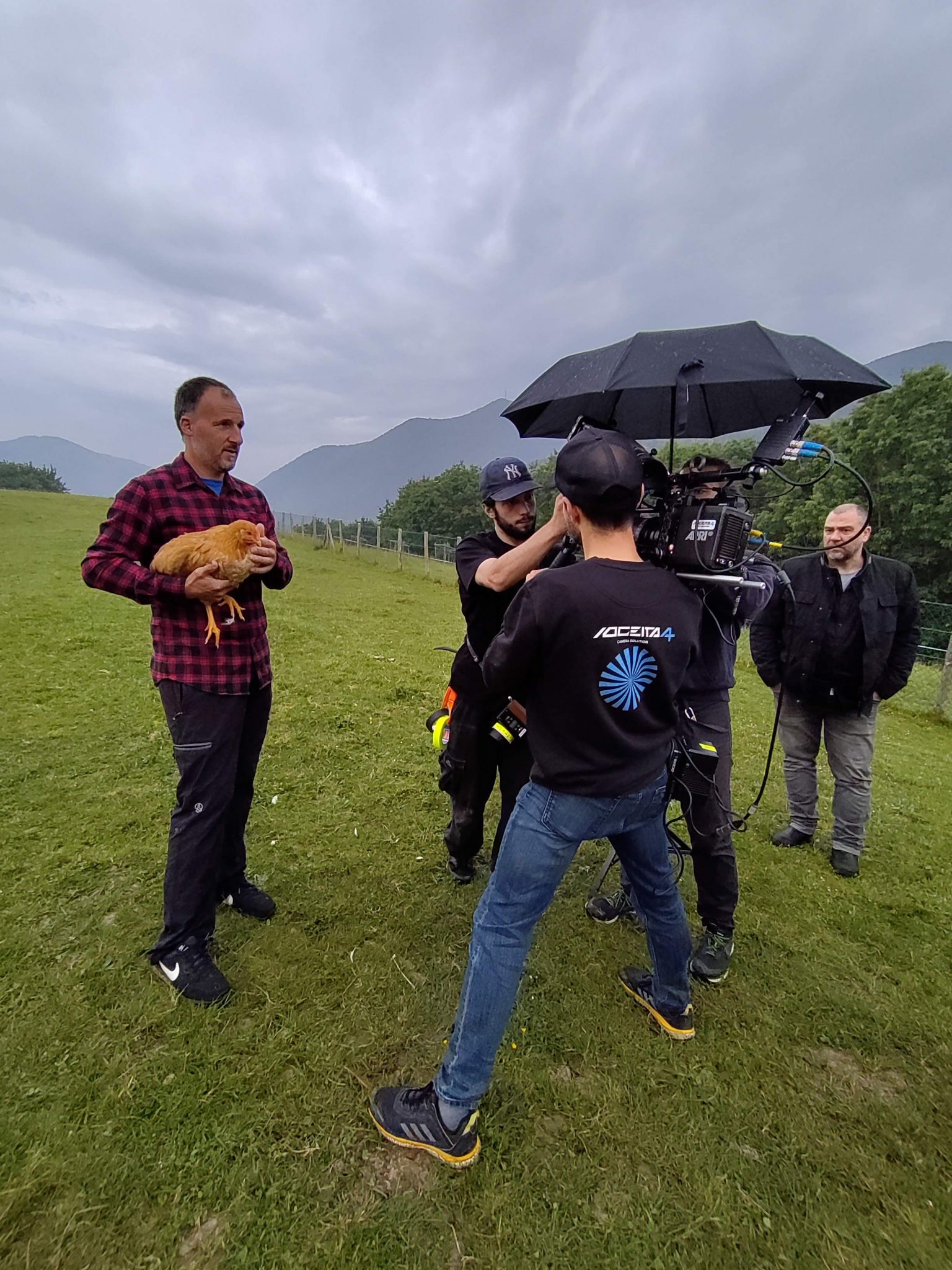 BTS rodaje Eusko Label con Laszlo Hace